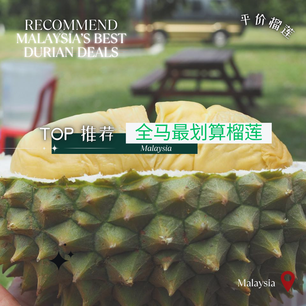 全马最划算榴莲惊喜上桌——一场嗅得到榴莲香的夏日告白